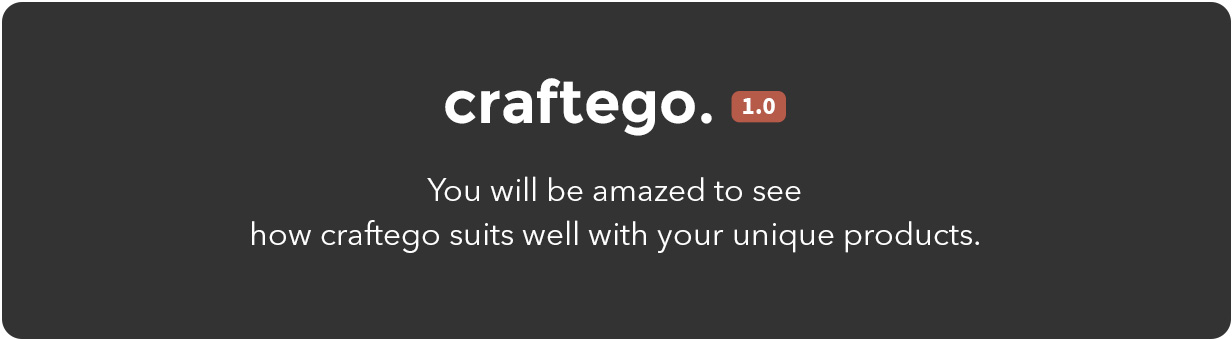 Craftego - Multiconcept Store | PSD Template - 1