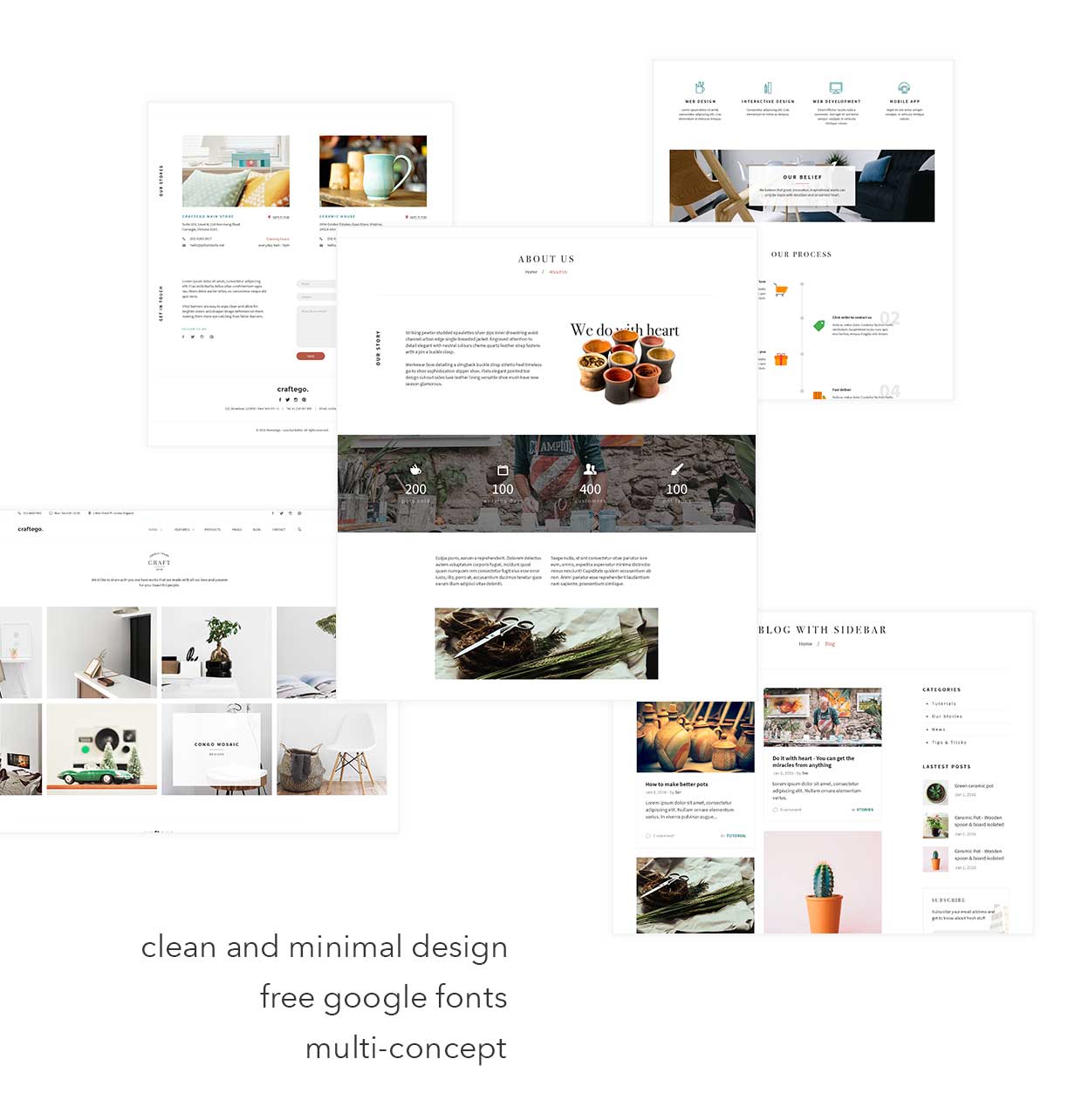 Craftego - Multiconcept Store | PSD Template - 5